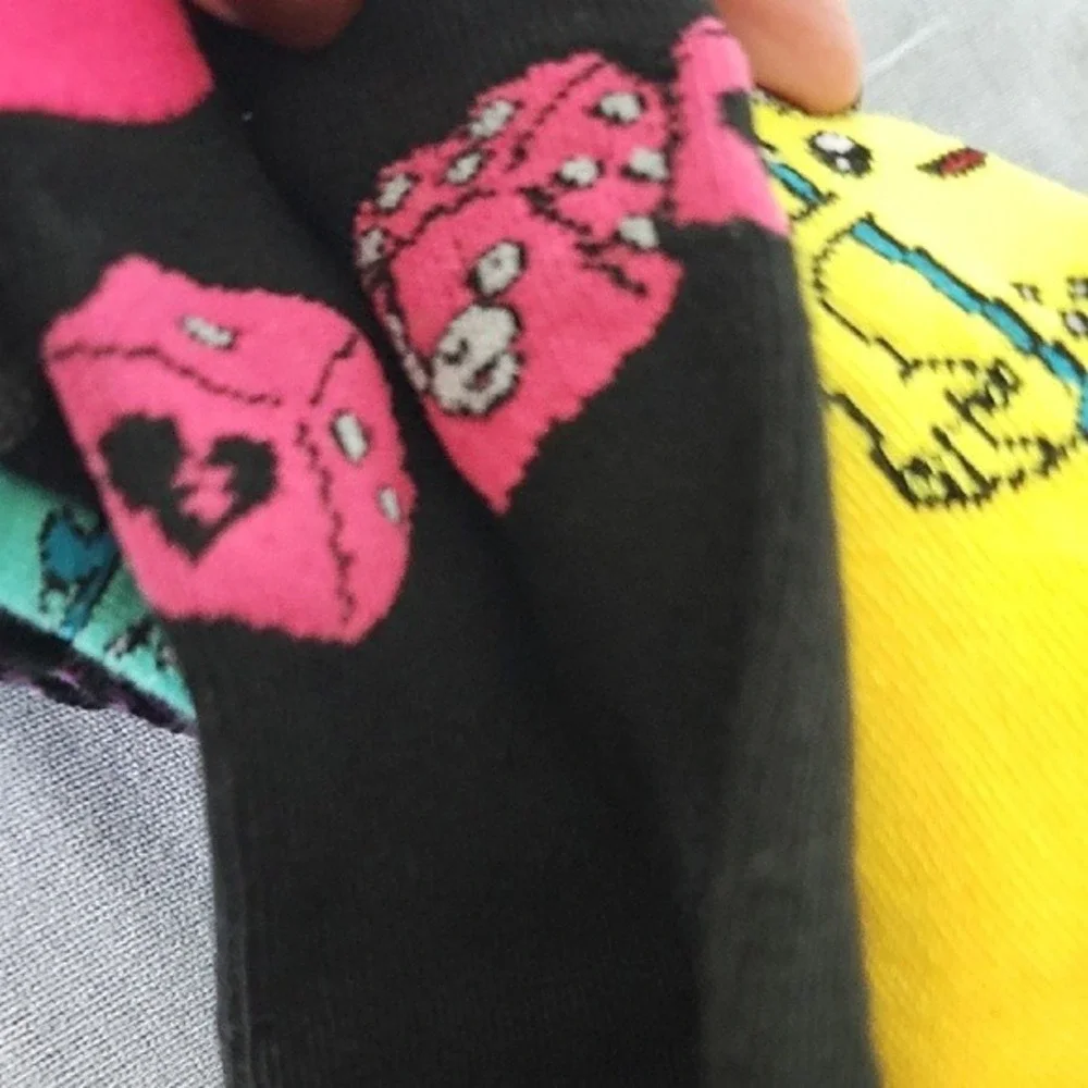 Fortnite NWT 6 Pairs Ankle Socks Size Large 3-9 Colorful